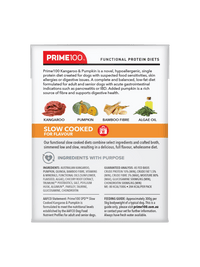 Prime100 – SPD Slow Cooked Kangaroo & Pumpkin - The Pet Standard