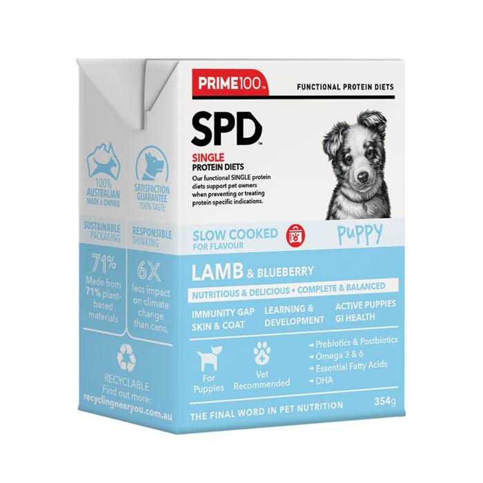 Prime100 – SPD Slow Cooked Lamb & Blueberry – Puppy - The Pet Standard