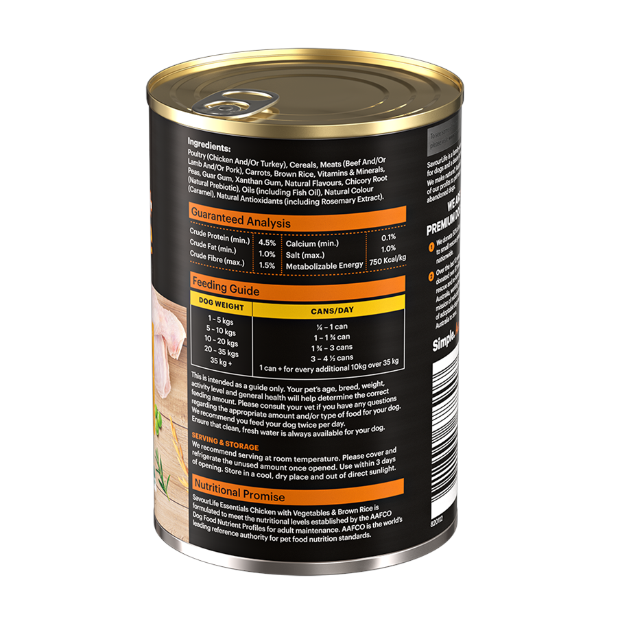 SavourLife – Wet Food Tins – Adult Dog – Essentials - image 3
