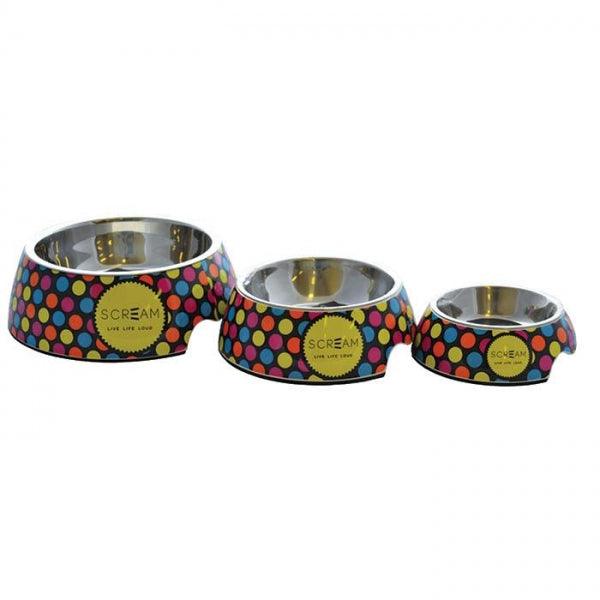 Scream – Round Pet Bowl - The Pet Standard