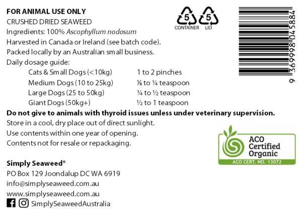 Simply Seaweed – Dental Supplement - The Pet Standard