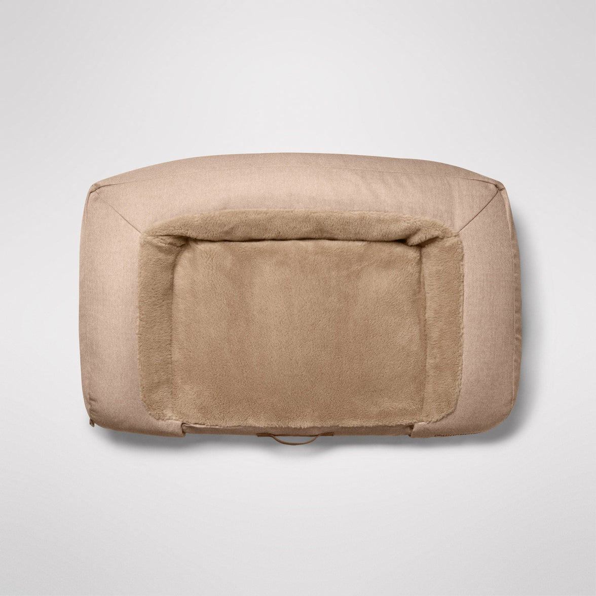 MiniJumbuk Sleep Calm Couch Dog Bed – Fawn Luxury Bolster Bed