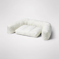 MiniJumbuk Sleep Calm Couch Dog Bed – Fawn Luxury Bolster Bed