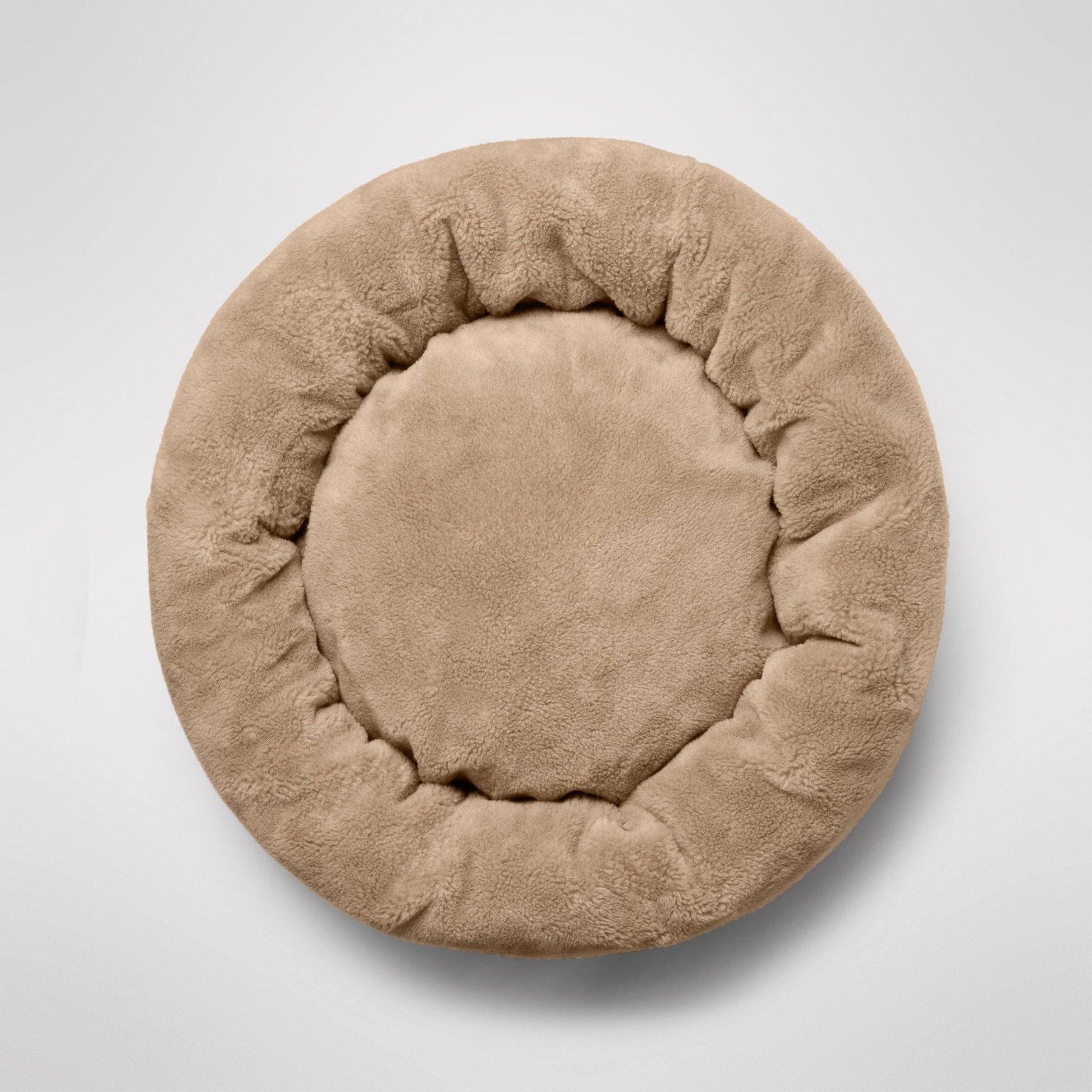 MiniJumbuk Sleep Calm Oasis Dog Bed – Fawn Calming Donut Bed - image 5
