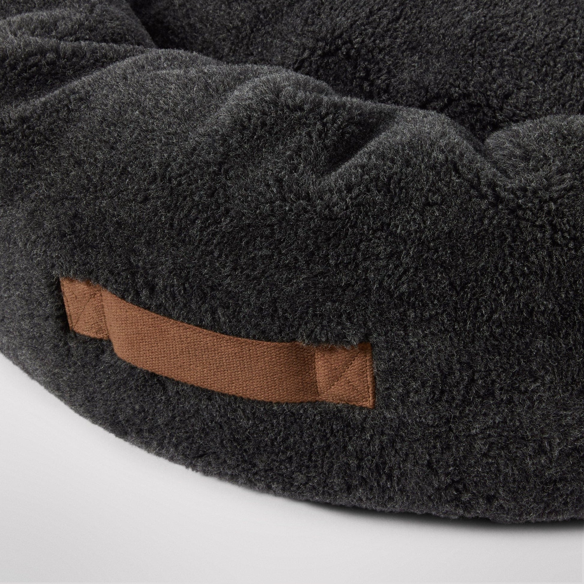 MiniJumbuk Sleep Calm Oasis Dog Bed – Storm Grey Calming Donut Bed - image 5