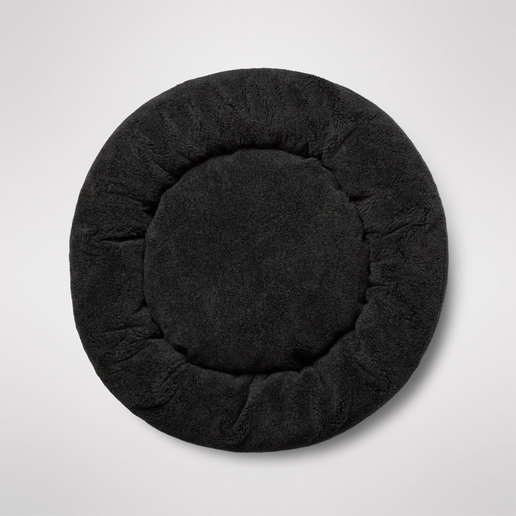 MiniJumbuk Sleep Calm Oasis Dog Bed – Storm Grey Calming Donut Bed