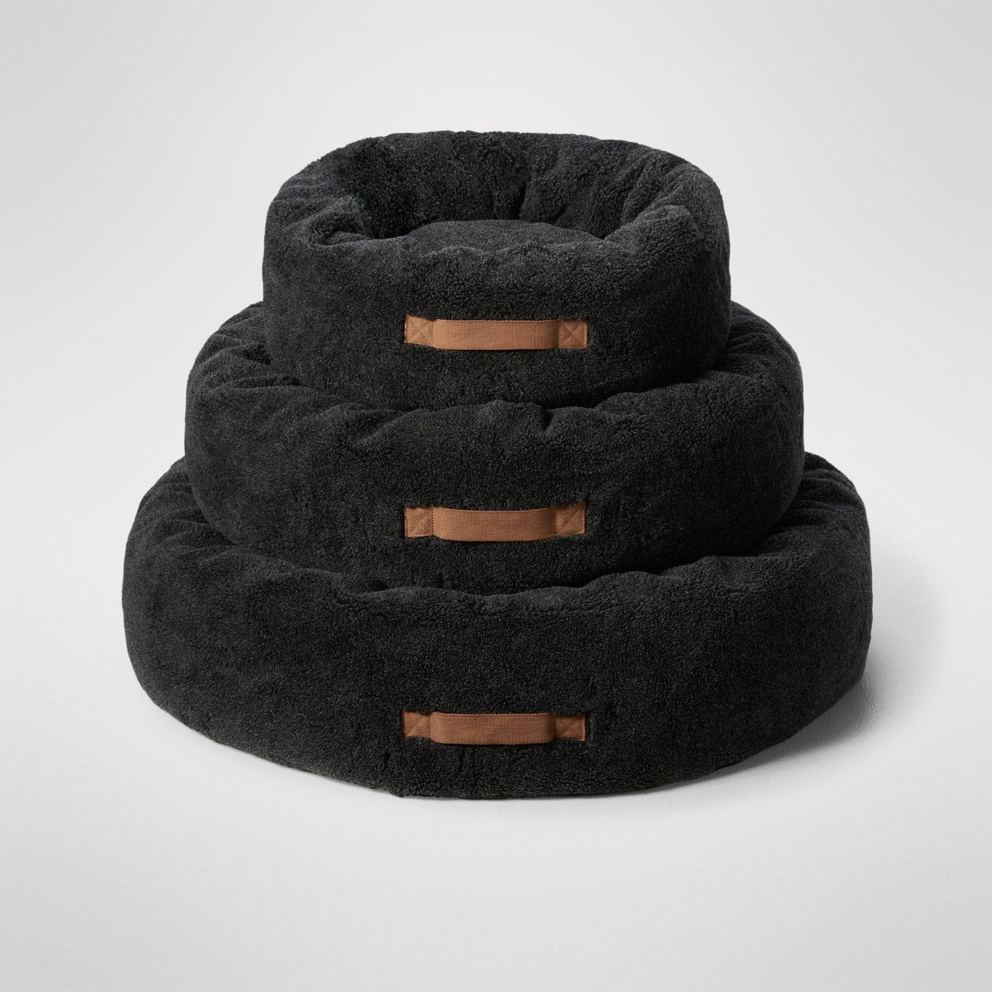 MiniJumbuk Sleep Calm Oasis Dog Bed – Storm Grey Calming Donut Bed - image 10