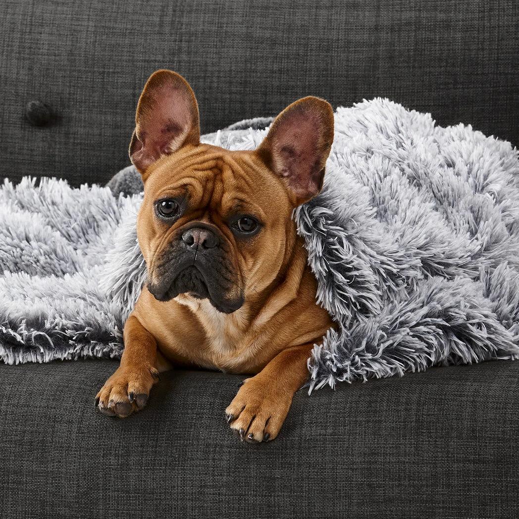 Snooza – Calming Cuddler Blanket – Chinchilla & Silver Fox - The Pet Standard