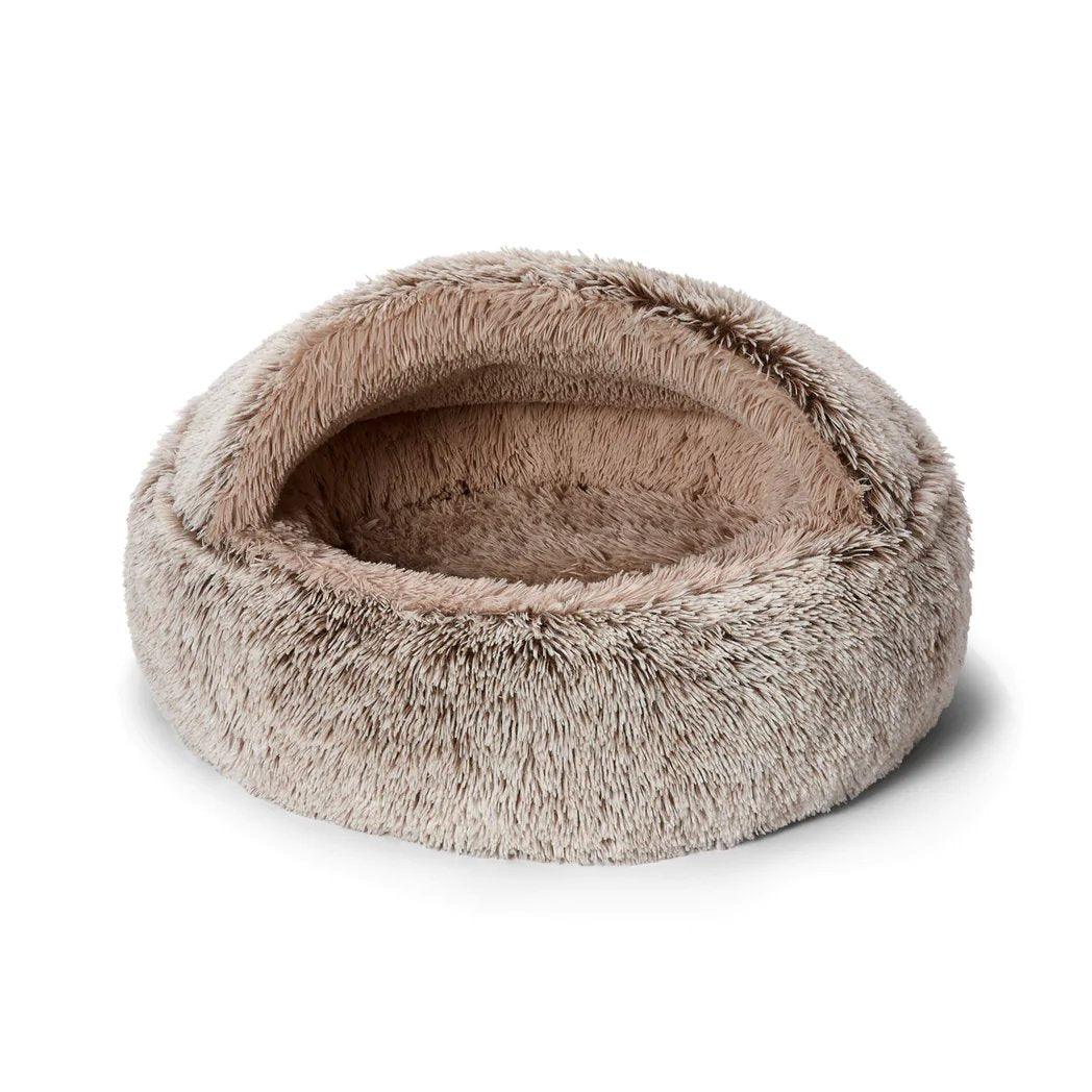 Snooza – Calming Hoodie Cuddler – Mink - The Pet Standard