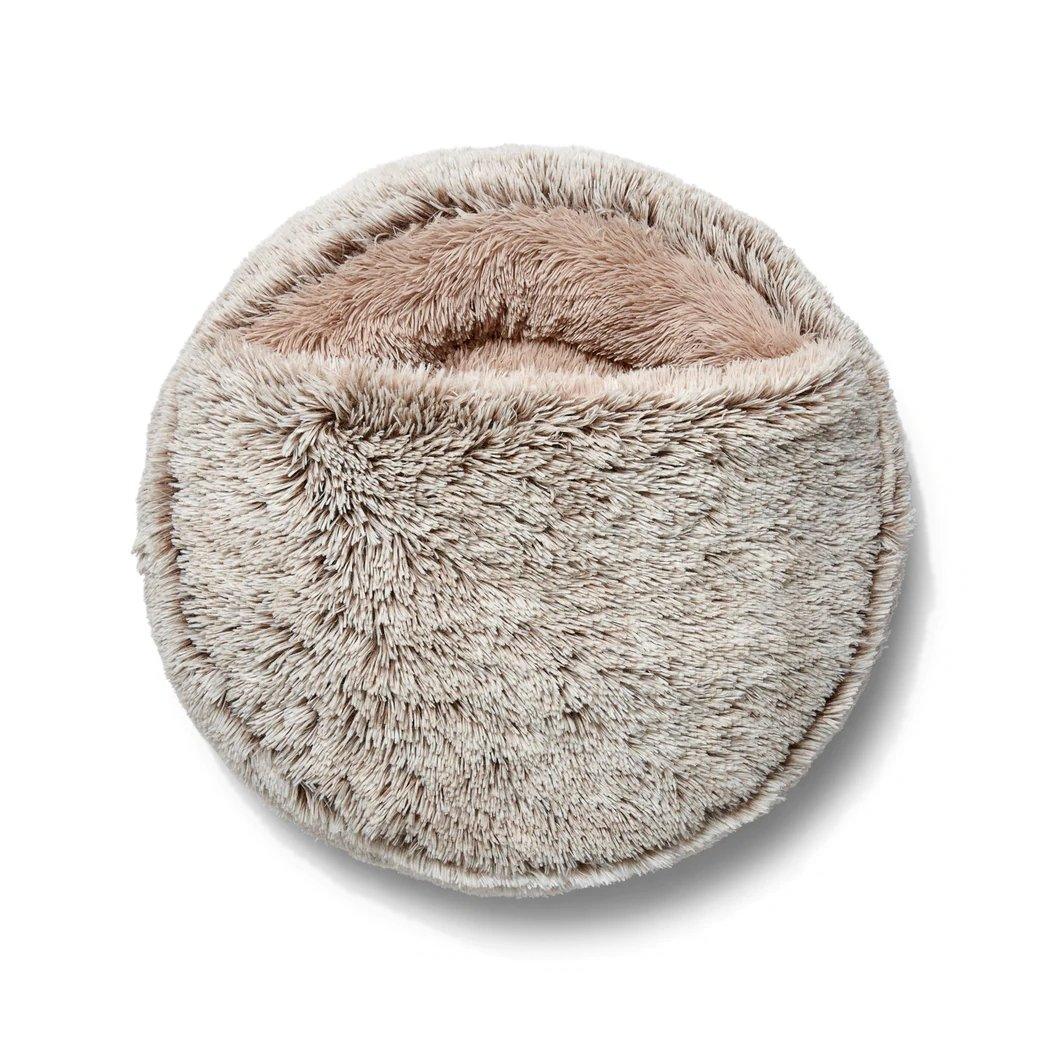 Snooza – Calming Hoodie Cuddler – Mink - The Pet Standard