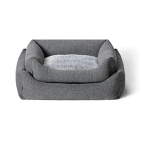 Snooza – Low Front Lounger – Grey - The Pet Standard