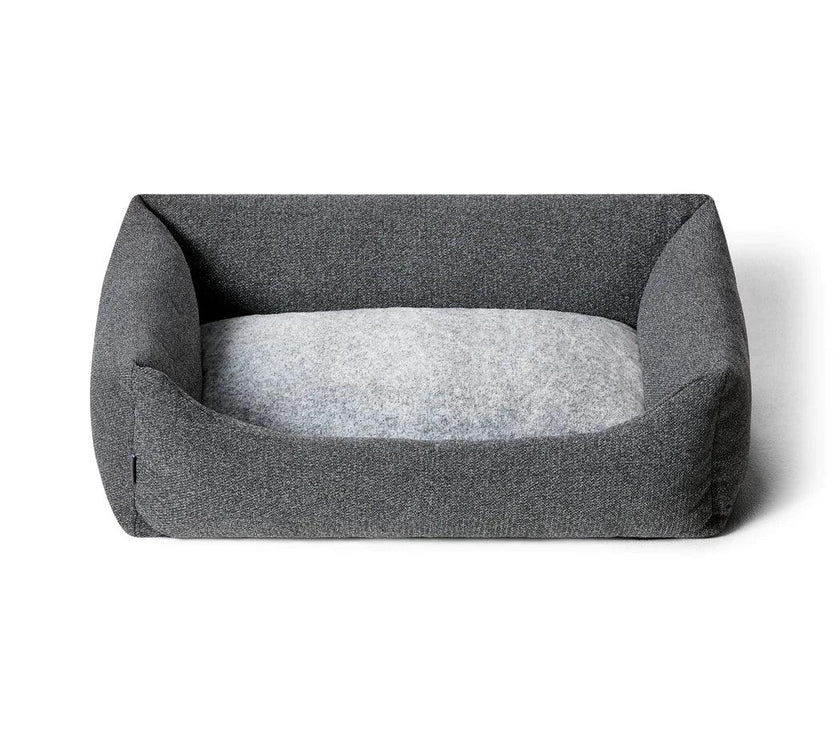 Snooza – Low Front Lounger – Grey - The Pet Standard