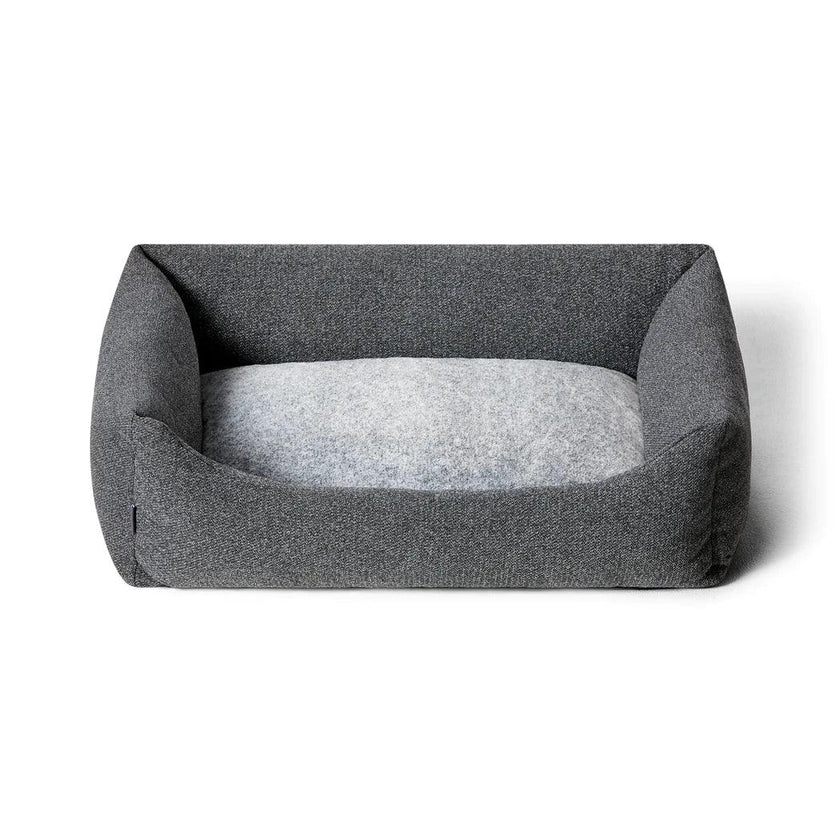 Snooza – Low Front Lounger – Grey - The Pet Standard