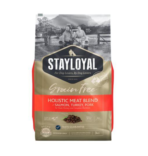 Stay Loyal – Holistic Meat Blend of Salmon, Turkey & Pork – GRAIN FREE - The Pet Standard