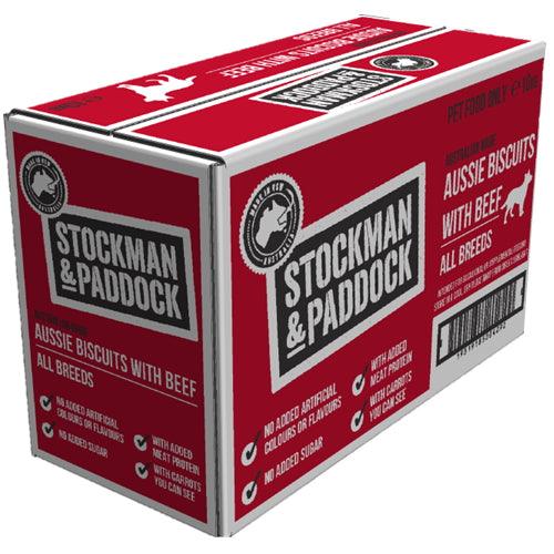 Stockman & Paddock – 2 x 2 – Aussie Biscuits – Beef Flavour - The Pet Standard