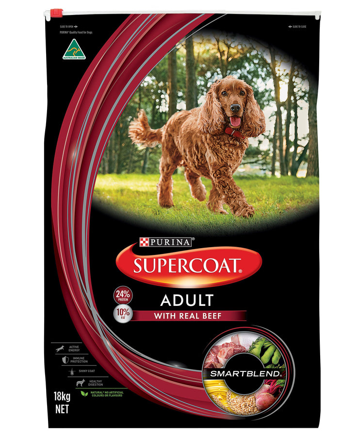 Supercoat – Adult Dog – Beef - The Pet Standard