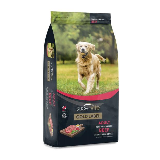 Supervite Gold Label – Adult Dog – Australian Beef - The Pet Standard