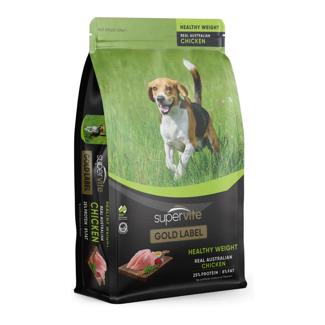 Supervite Gold Label – Adult Dog – Healthy Weight – Australian Chicken - The Pet Standard