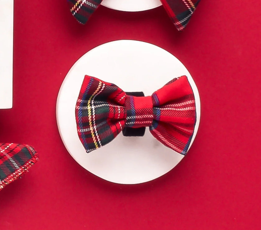 Dogs Bow Tie – Tartan