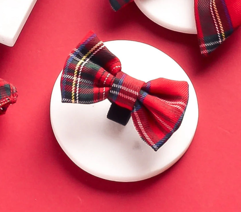 Dogs Bow Tie – Tartan