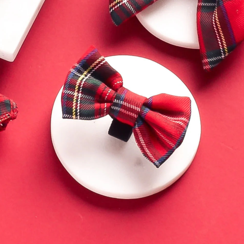 Dogs Bow Tie – Tartan