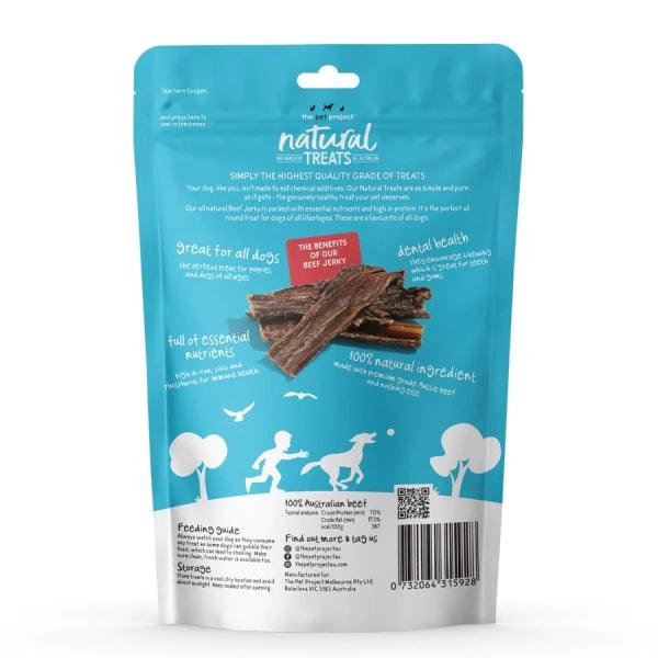 The Pet Project – Natural Treats – Beef Jerky - The Pet Standard