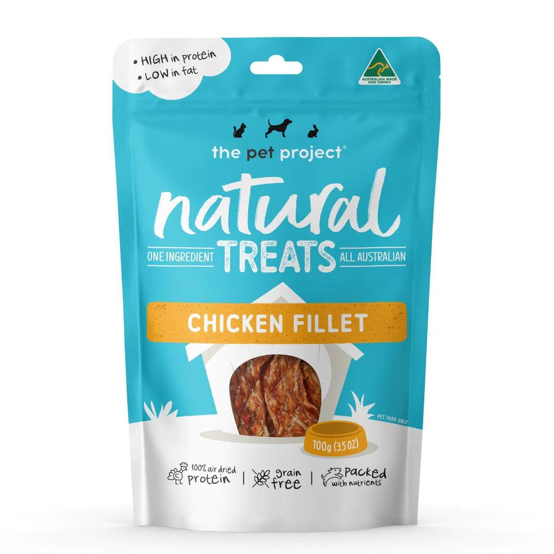 The Pet Project – Natural Treats – Chicken Fillet - The Pet Standard