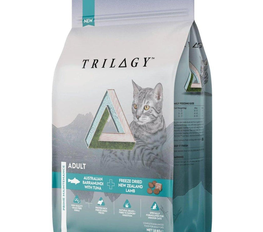 Trilogy – Adult Cat – GRAIN FREE – Australian Barramundi - The Pet Standard