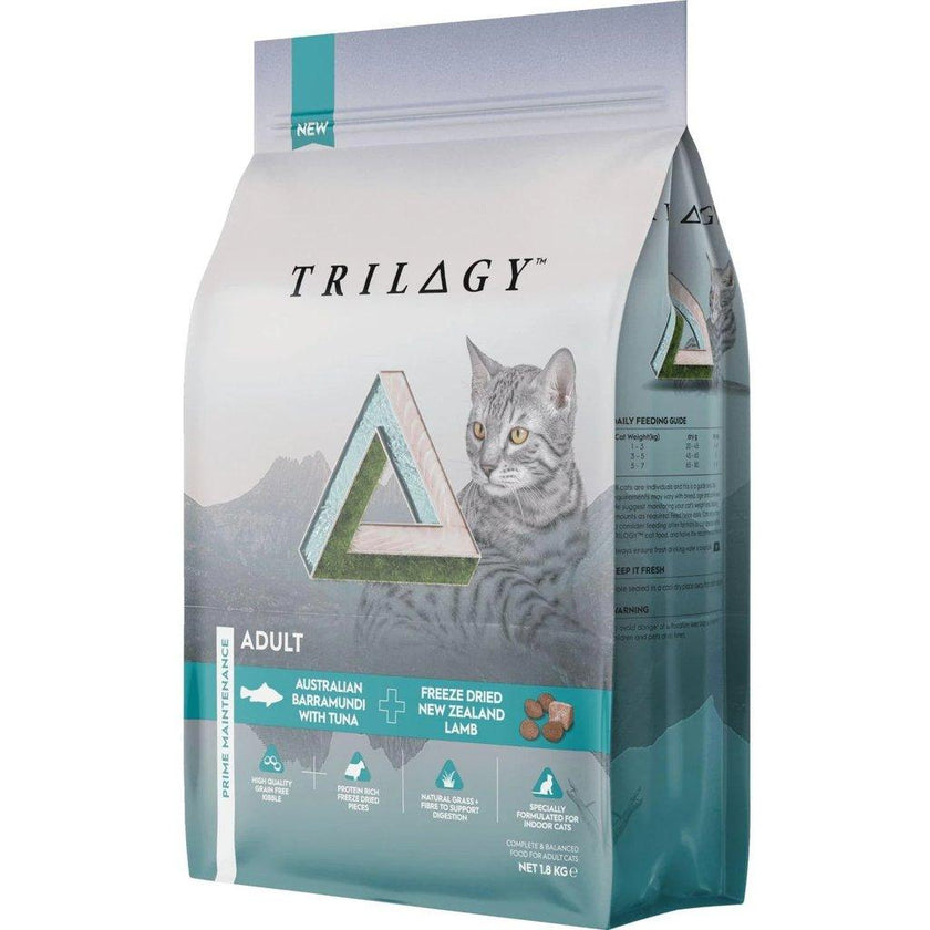 Trilogy – Adult Cat – GRAIN FREE – Australian Barramundi - The Pet Standard