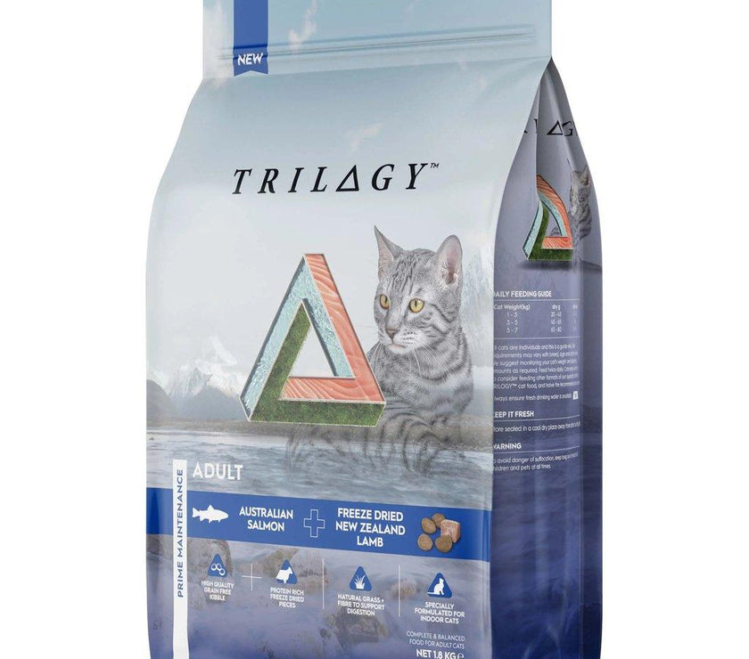 Trilogy – Adult Cat – GRAIN FREE – Australian Salmon - The Pet Standard