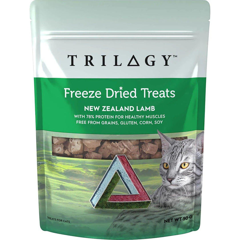 Trilogy – Cat Treats – Freeze Dried Lamb Lung - The Pet Standard