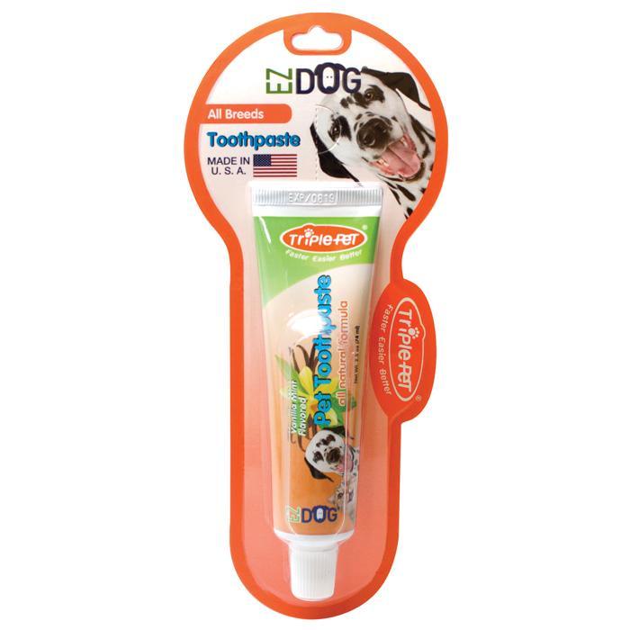 TriplePet – EZDOG Pet Toothpaste – Vanilla & Mint Flavour - The Pet Standard