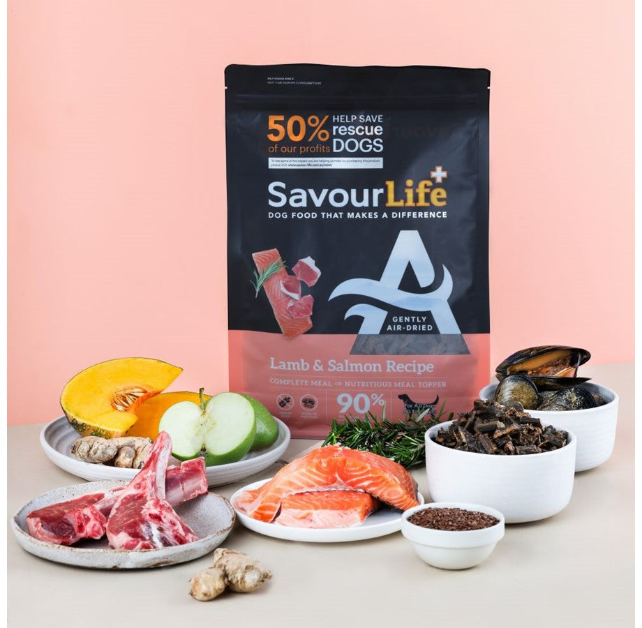 SavourLife – Adult Dog – Air Dried Lamb & Salmon Recipe - image 3