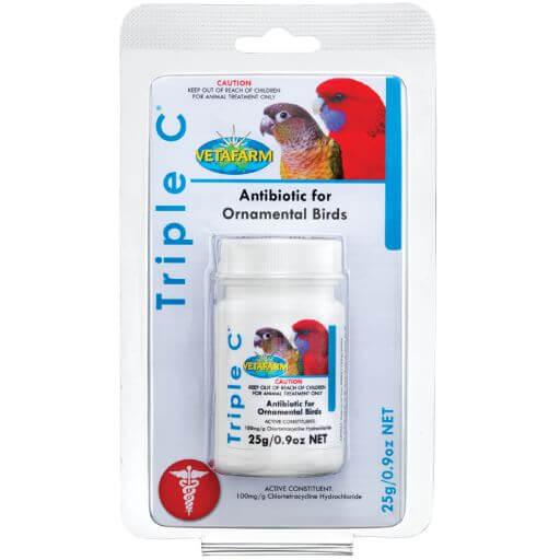 Vetafarm – Triple C Antibiotic – Birds - The Pet Standard