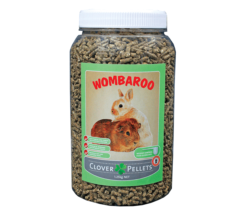 Wombaroo – Clover Pellets - The Pet Standard