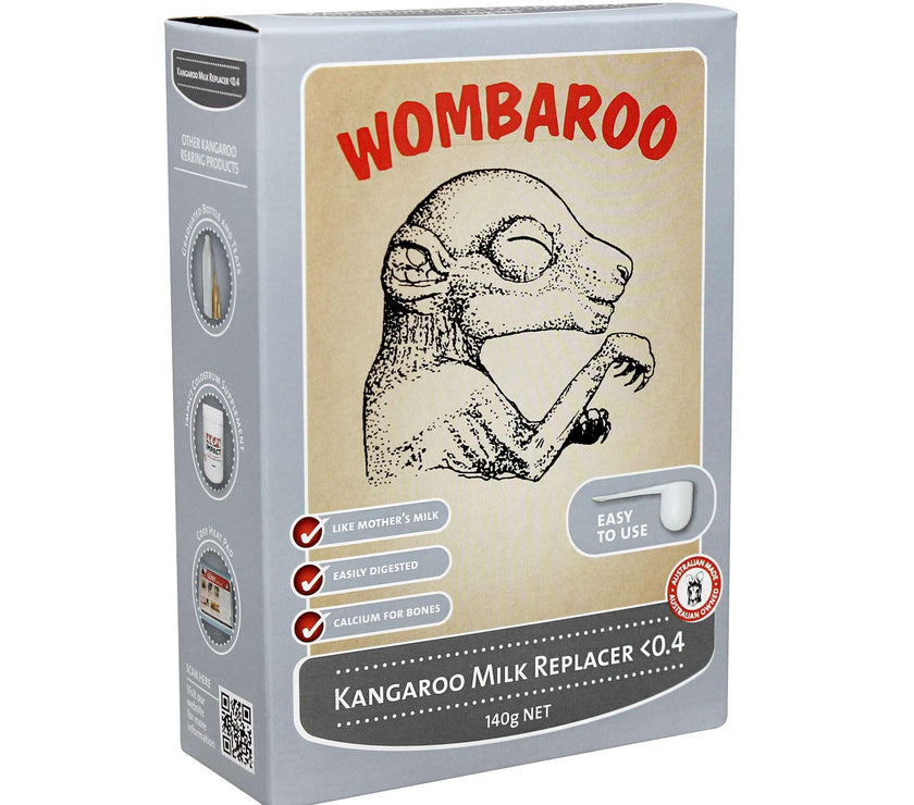 Wombaroo – Kangaroo Milk (< 0.4) - The Pet Standard