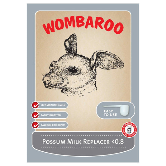 Wombaroo – Possum Milk (< 0.8) - The Pet Standard