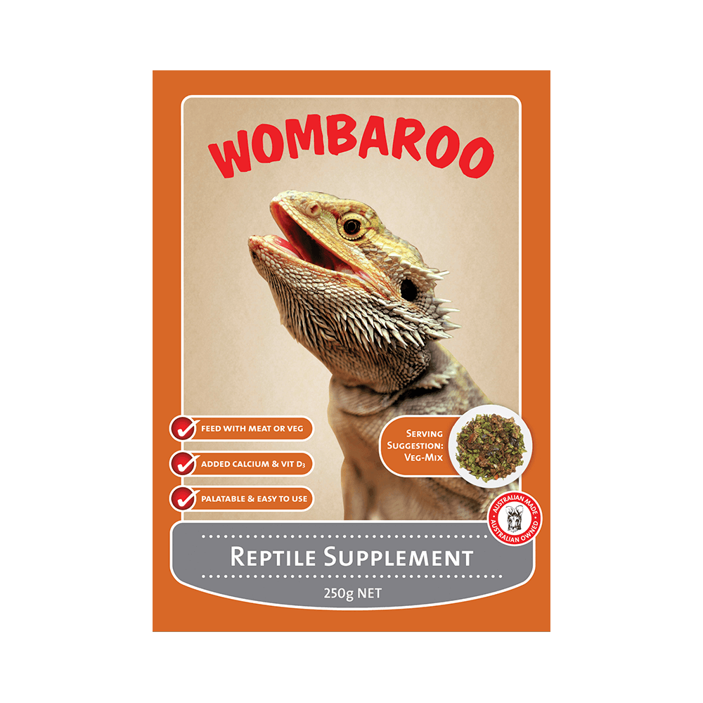 Wombaroo – Reptile Supplement - The Pet Standard