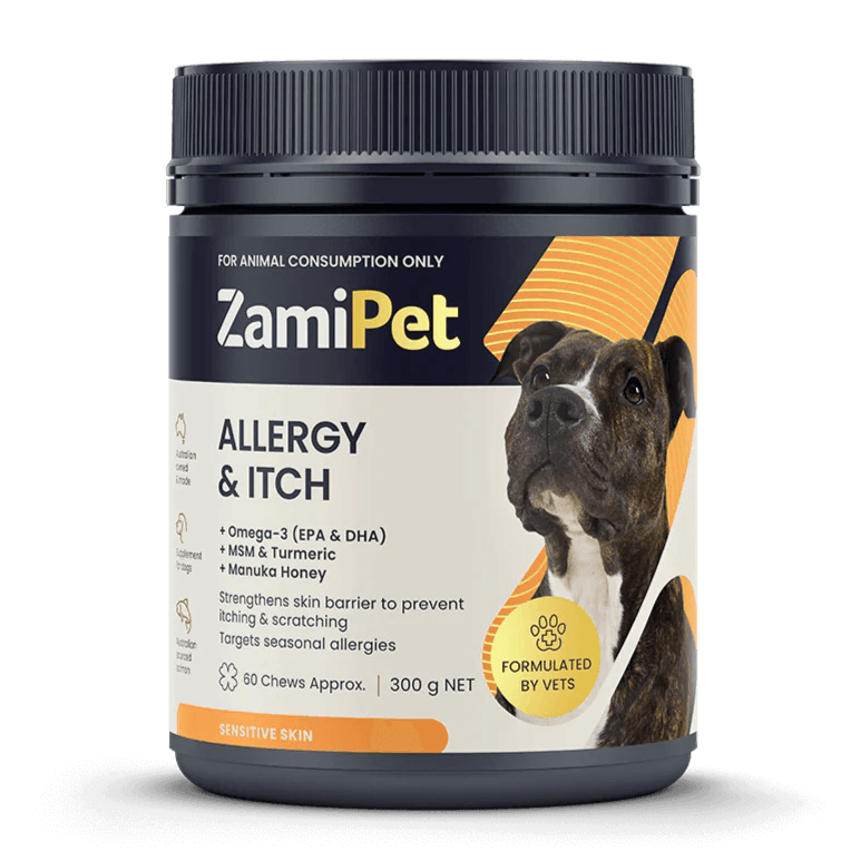 ZamiPet Allergy and Itch - Dog Allergy Supplement