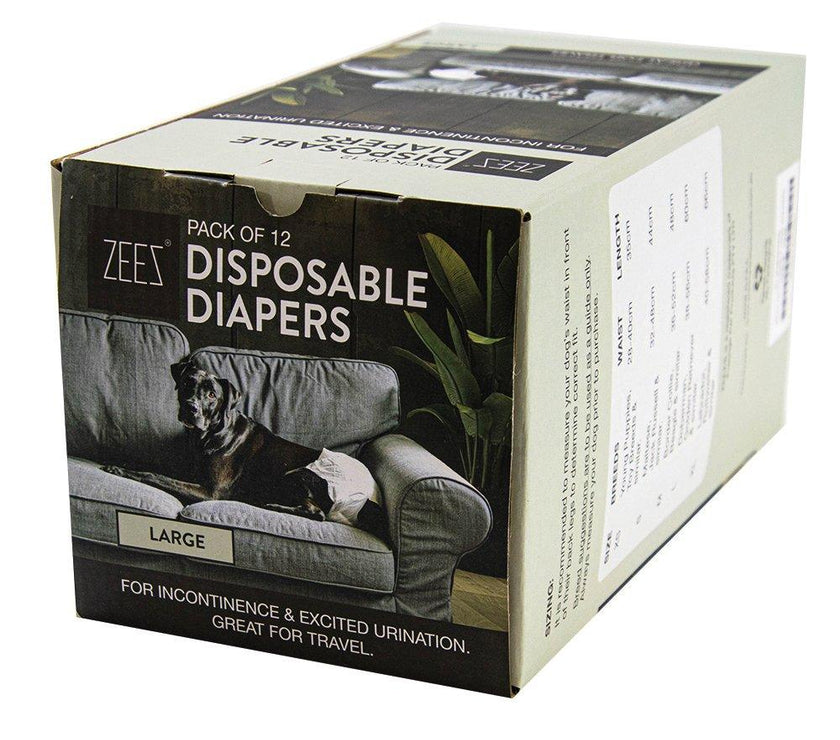 ZeeZ – Disposable Dog Diapers - The Pet Standard